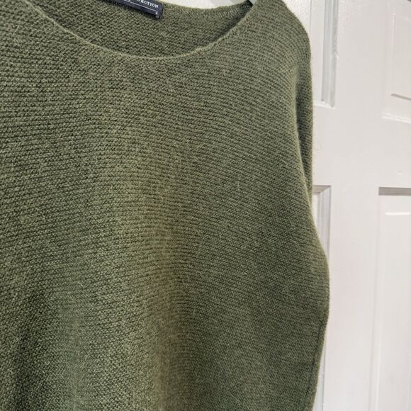 Peruvian Connection Womens Sweater 100% Royal Alpaca Green Size Small PRISTINE - Picture 4 of 11